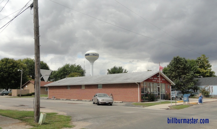 Looking at the Bethany Post Office. (September, 2011)