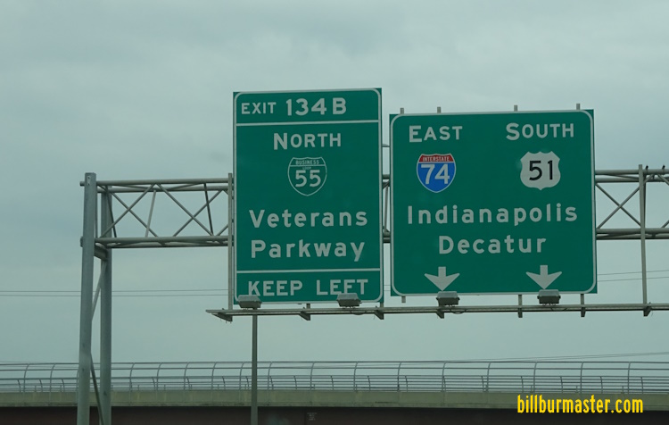 Business Loop Interstate 55; BloomingtonNormal, Illinois