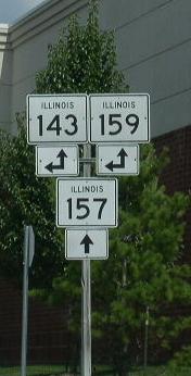 Illinois State Route 157, Madison County