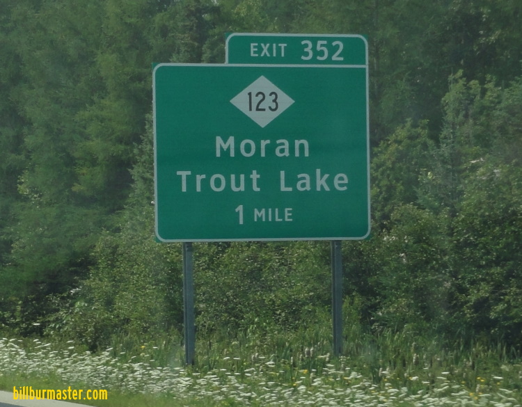 Michigan State Route 123, Mackinac County