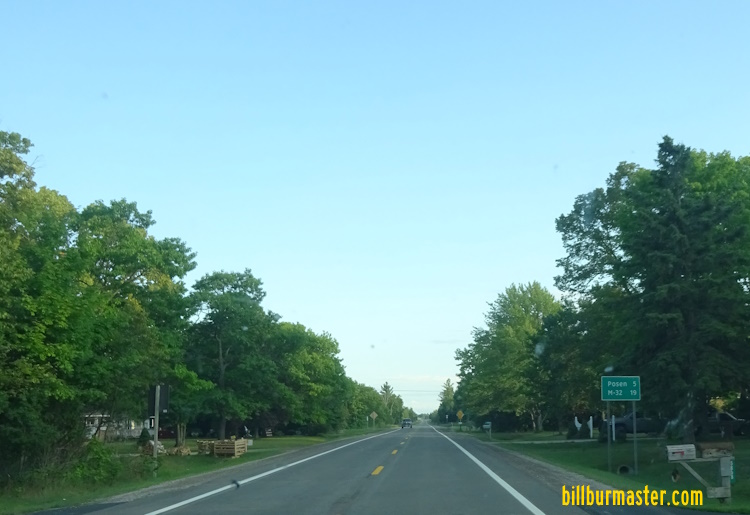 Michigan State Route 65, Presque Isle County