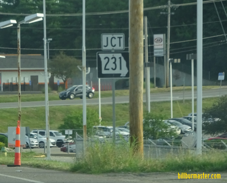 Missouri State Route 231, Jefferson County