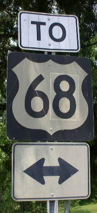 U.S. Federal Route 68; Nicholas County, Kentucky